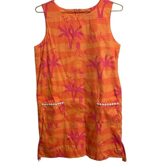 Lilly Pulitzer Dresses & Skirts - Lilly Pulitzer Vintage Sunset Sweetness Shift Dress Size 8